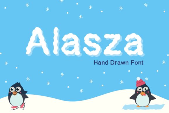Alasza: A Playful Handwritten Font for Creative Projects