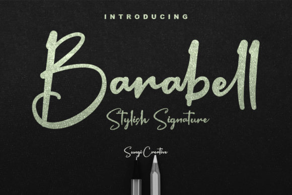 Barabell: A Timeless Handwritten Font for Editorial Design