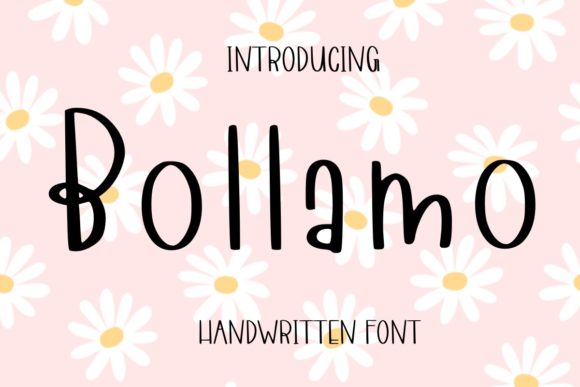 Bollamo: A Script Font with Elegant Flair