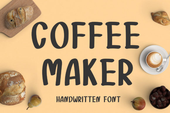 Bring Charm to Your Creations with Coffee Maker Font
