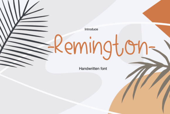 Bring Charm to Your Creations with Remington Font