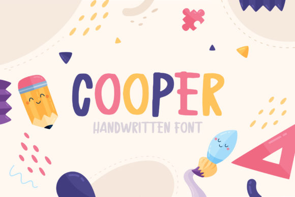 Cooper: A Handwritten Font for Engaging Visuals