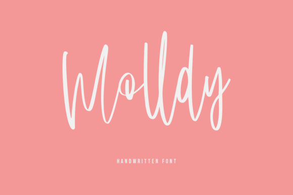 Discover the Charm of Molldy: A Handwritten Font for Makers