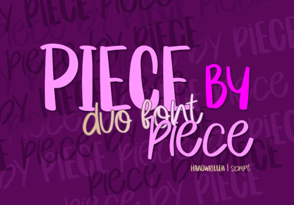 Discover the Versatility of Piece by Piece Font