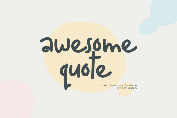 Discovering Awesome Quote: A Perfect Font for Creative Branding