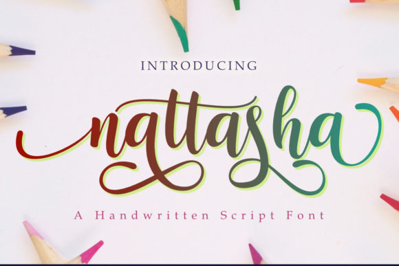 Elevate Your Brand with Nattasha: A Premium Handwritten Font