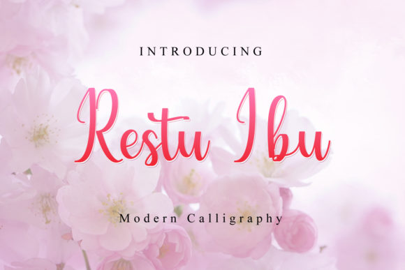 Elevate Your Brand with Restu Ibu: A Magical Handwritten Font