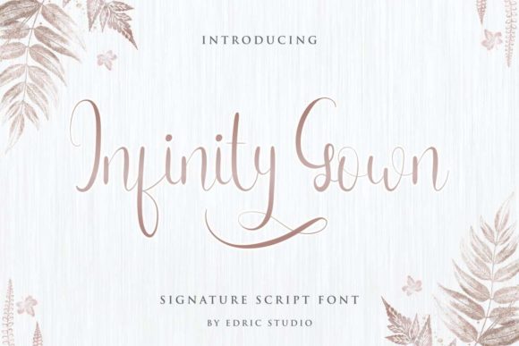 Elevate Your Brand with the Infinity Gown Font