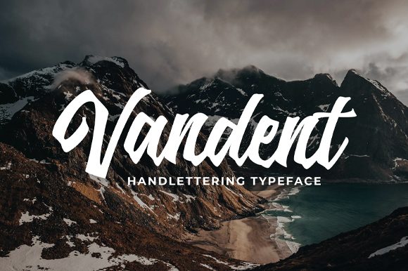 Elevate Your Craft with Vandent: A Premium Handwritten Font