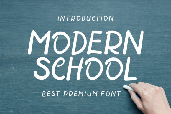 Enhance Your Brand with Modern School Font