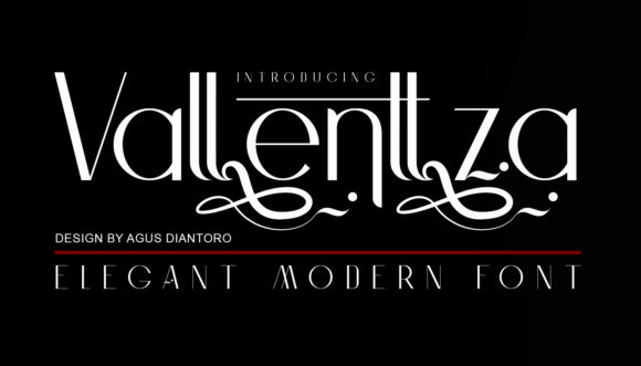 Enhance Your Brand with Vallenttza Font