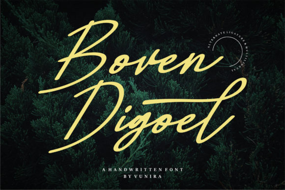 Enhance Your Campaigns with Boven Digoel Font