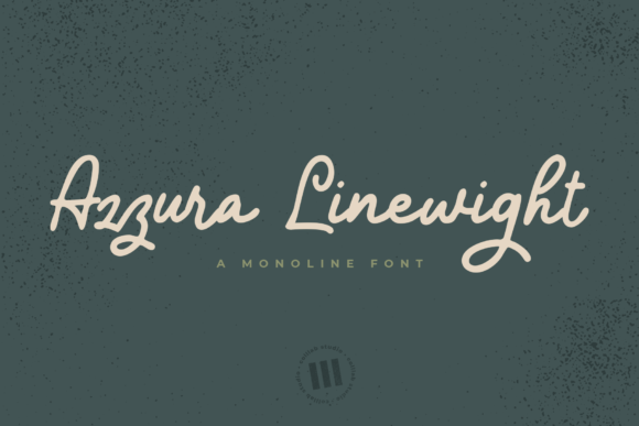 Enhance Your Editorial Design with Azzura Lineweight Font