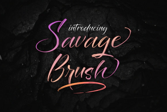 Enhance Your Web Design with Savage Brush Font