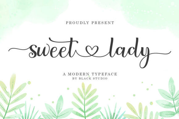 Enhancing Web Design with Sweet Lady Font