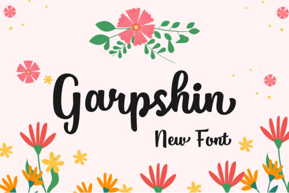 Garpshin: A Script Amp Font for Elegant Branding