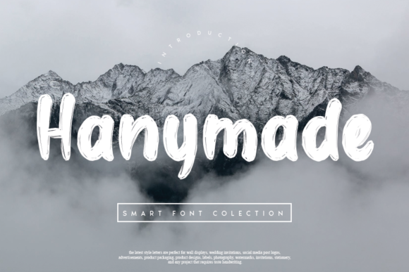 Hanymade: A Handwritten Font for Editorial Charm
