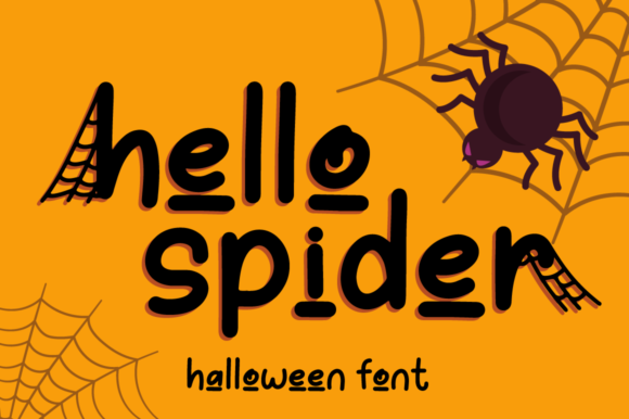 Hello Spider: A Handwritten Font for Creative Web Design
