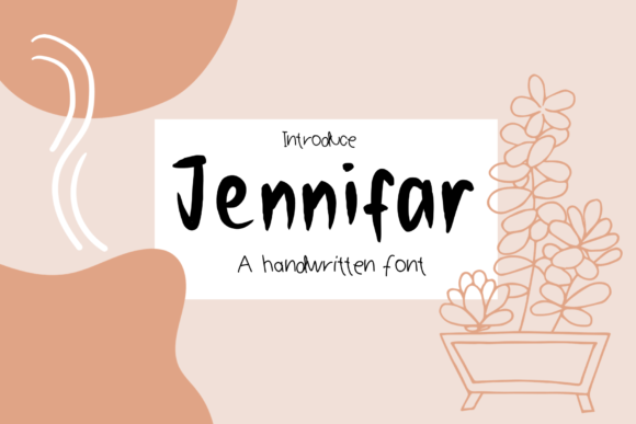 Jennifar: A Handwritten Font for Engaging Campaigns