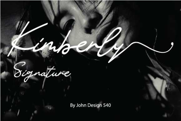 Kimberly Signature: A Versatile Handwritten Font for Crafters