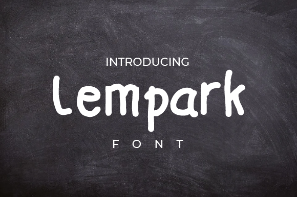 Lempark: A Friendly Handwritten Font for Creative Projects
