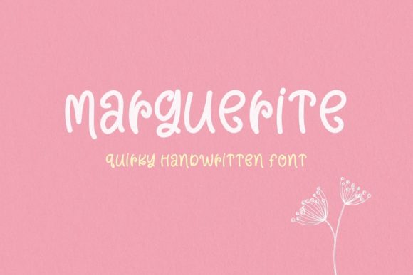 Marguerite: A Sweet and Friendly Handwritten Font for Designers
