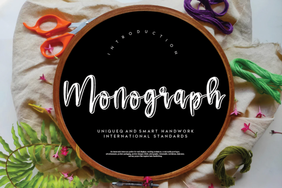 Monograph: A Handwritten Font for Elegant Web Design