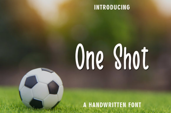 One Shot: The Perfect Handwritten Font for Creative Makers