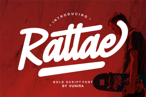 Rattae: A Handwritten Font for Editorial Charm