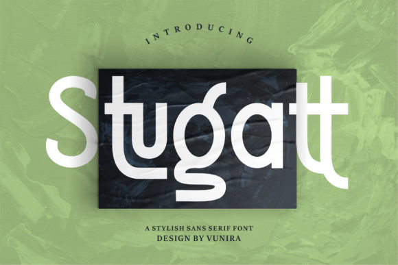 Stugatt: A Charming and Elegant Handwritten Font