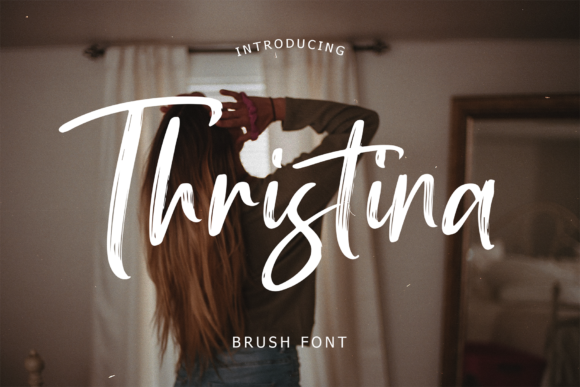 Thristina: A Handwritten Font for Elegant Craft Projects