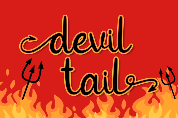 Transform Your Brand with Devil Tail: A Distinct Handwritten Font