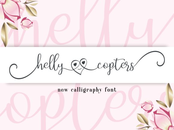 Transform Your Handmade Creations with Helly Copters Font