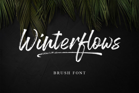 Winterflows: A Handwritten Font for Elegant Web Design